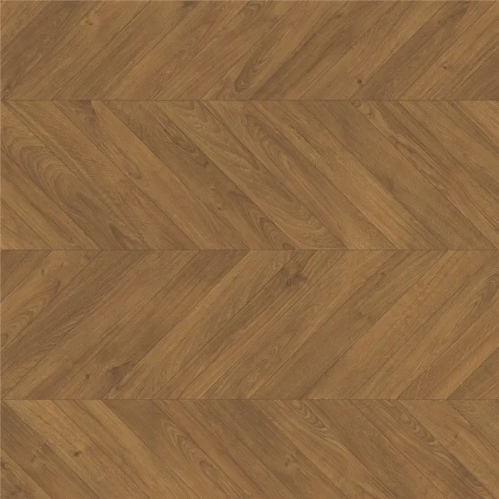 quick step impressive patterns roble marrón chevron