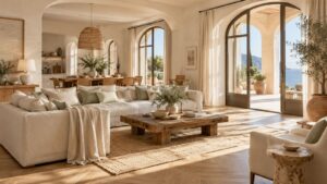 Parquet, puertas y luz para crear un hogar cálido y natural