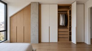 Ideas para aprovechar pilares, rincones y paredes irregulares con armarios a medida en Sant Just Desvern, Sant Joan Despí y Baix Llobregat.