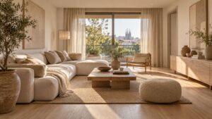 El estilo Japandi combina la sencillez japonesa con la calidez del diseño escandinavo. Su atractivo está en la calma visual, los materiales naturales y la ausencia de elementos innecesarios. Al elegir parquet en Barcelona, este enfoque permite crear viviendas serenas y funcionales sin que resulten frías.